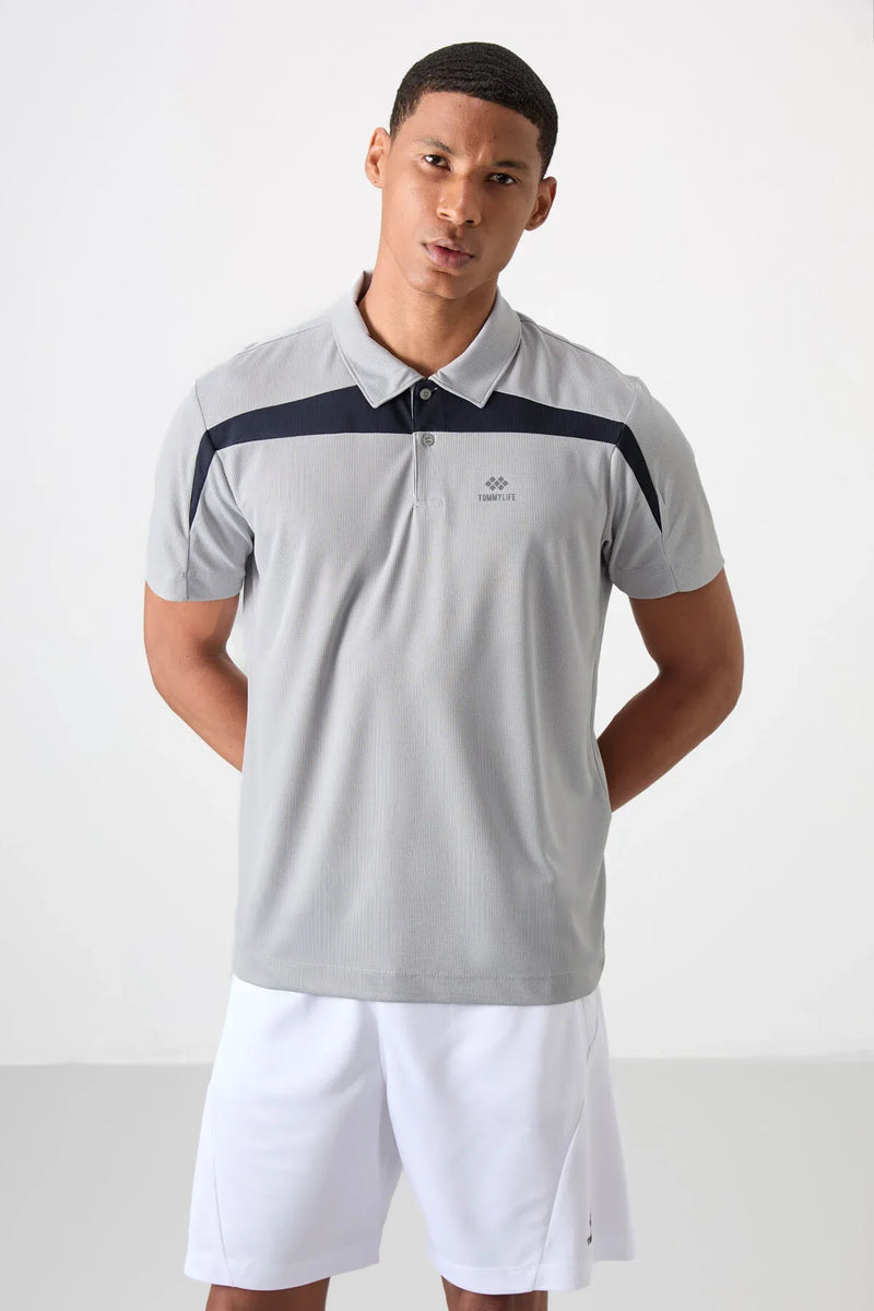 Polo homme performance respirant en polyester stretch - 88392
