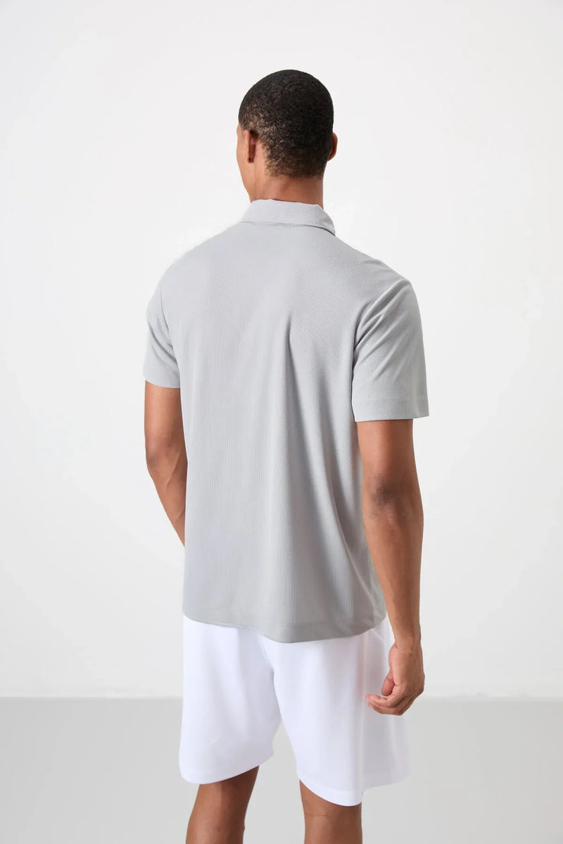 Polo homme performance respirant en polyester stretch - 88392