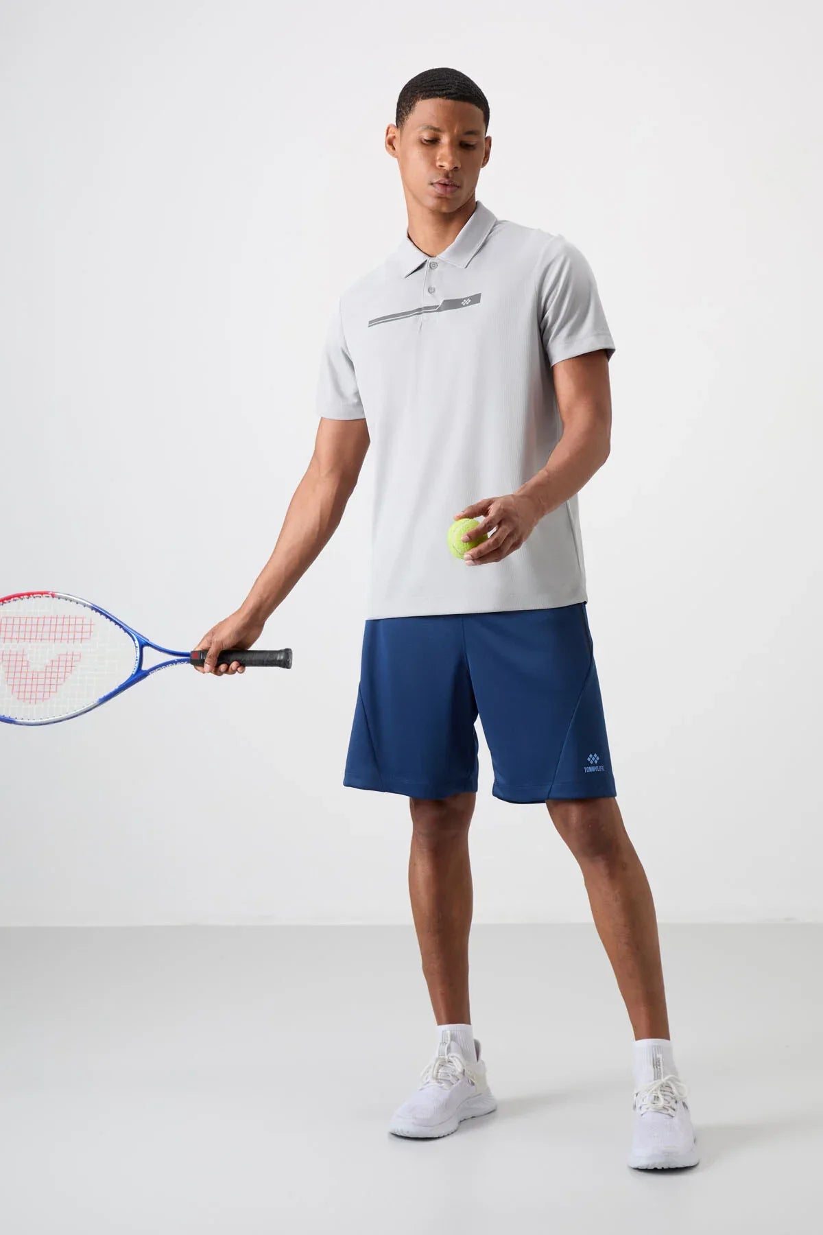 Polo homme performance respirant en polyester stretch - 88393 - Justyol