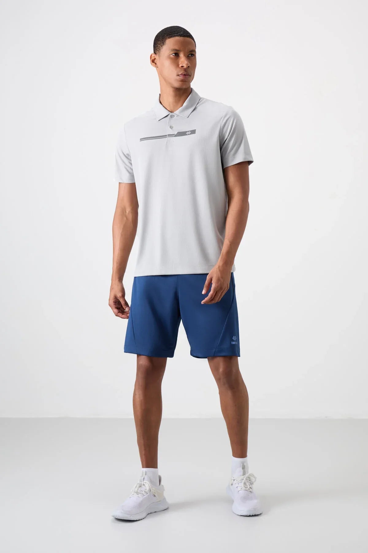 Polo homme performance respirant en polyester stretch - 88393 - Justyol