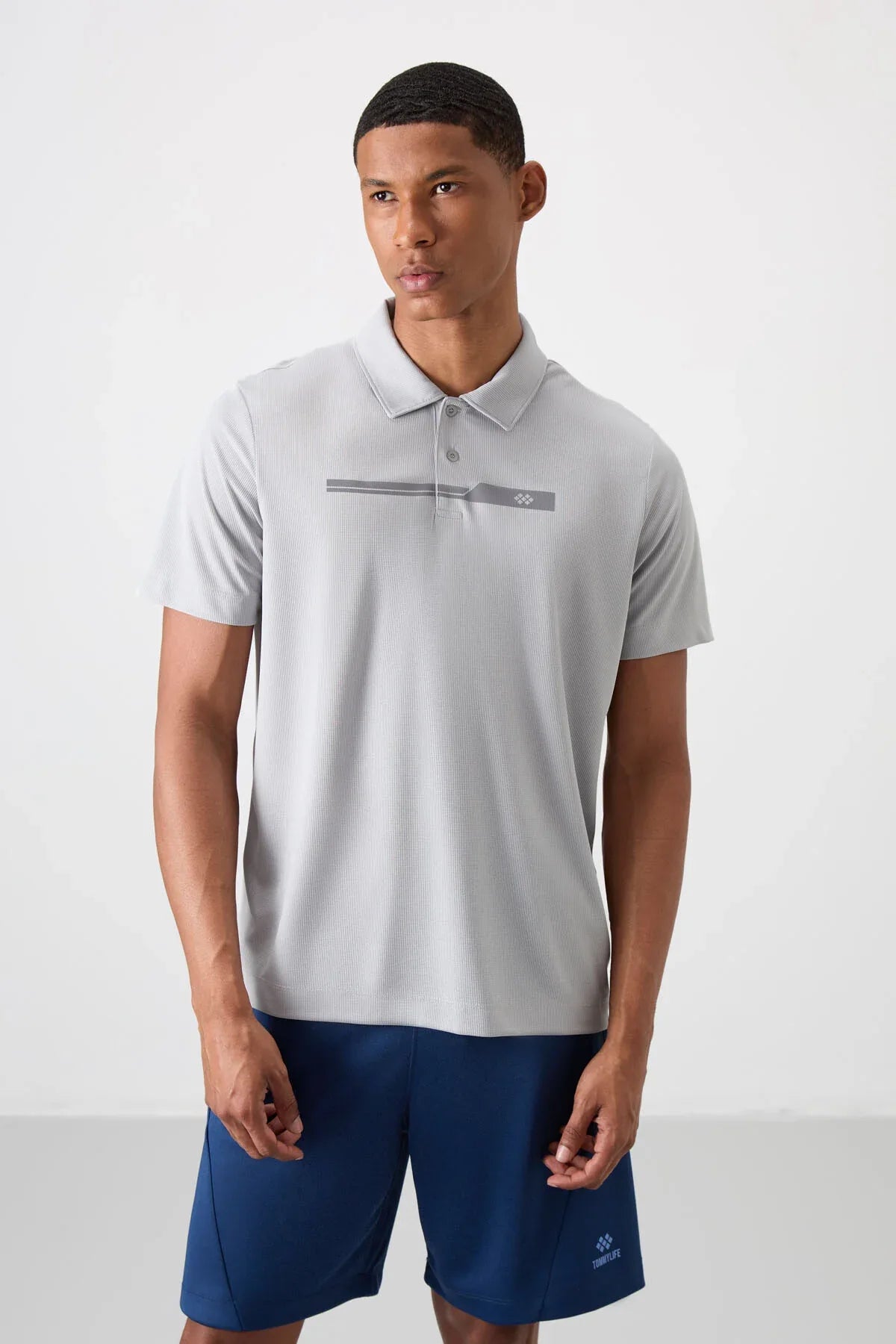 Polo homme performance respirant en polyester stretch - 88393 - Justyol