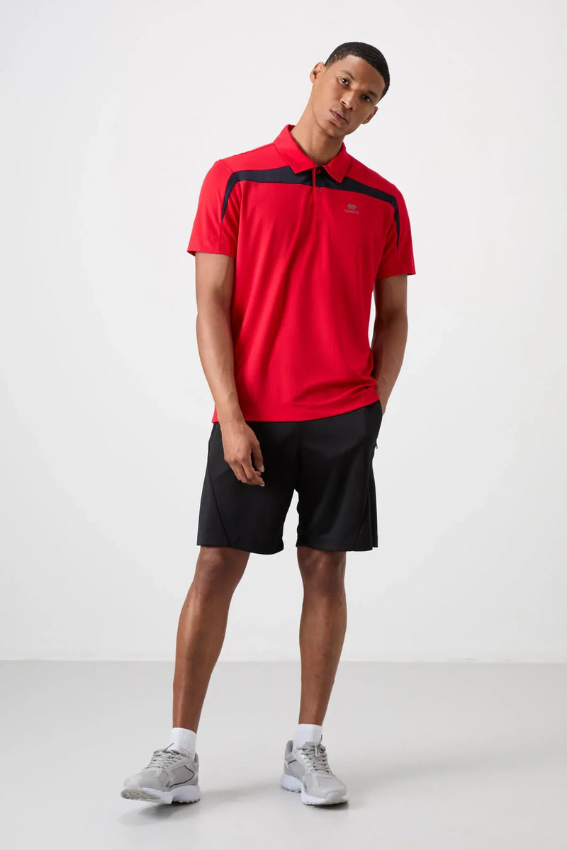 Polo homme performance respirant en polyester stretch - 88392