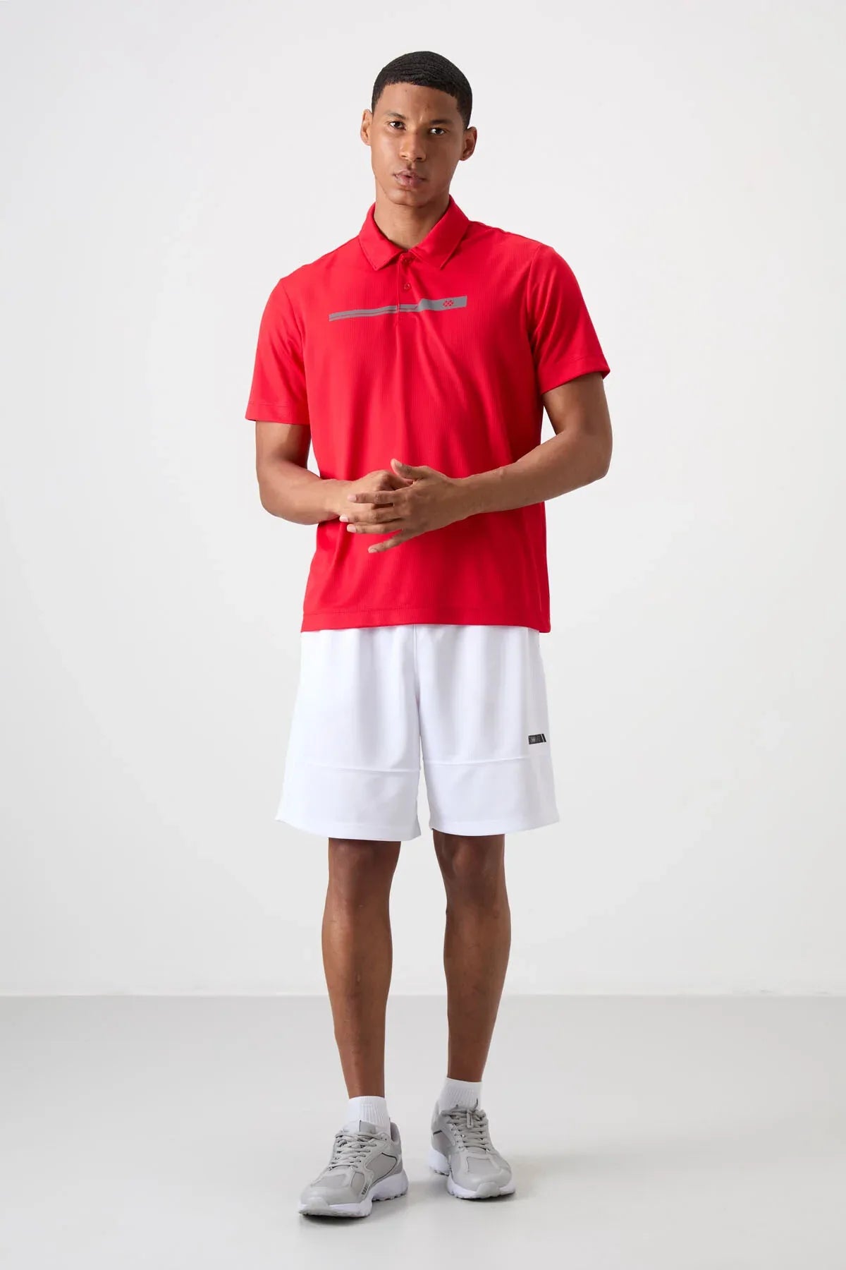 Polo homme performance respirant en polyester stretch - 88393 - Justyol