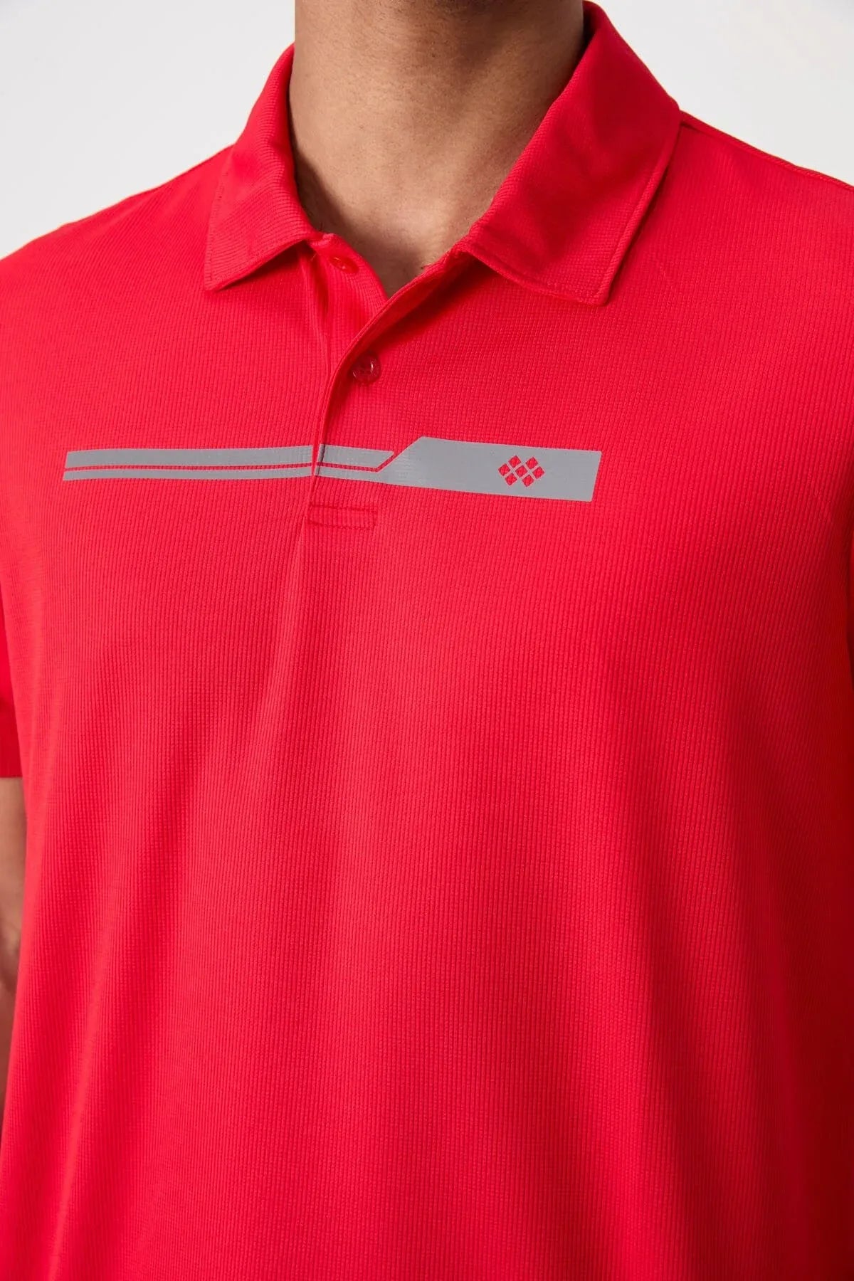 Polo homme performance respirant en polyester stretch - 88393 - Justyol