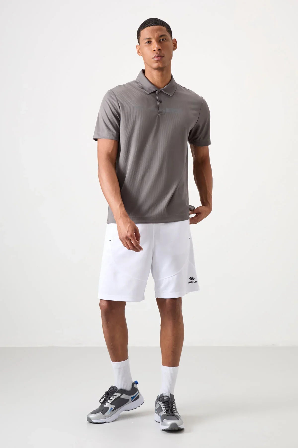 Polo homme performance respirant en polyester stretch - 88393 - Justyol