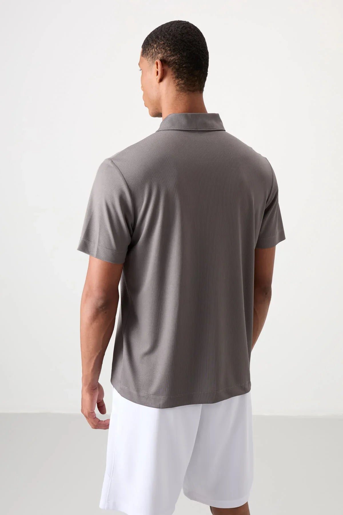 Polo homme performance respirant en polyester stretch - 88393 - Justyol