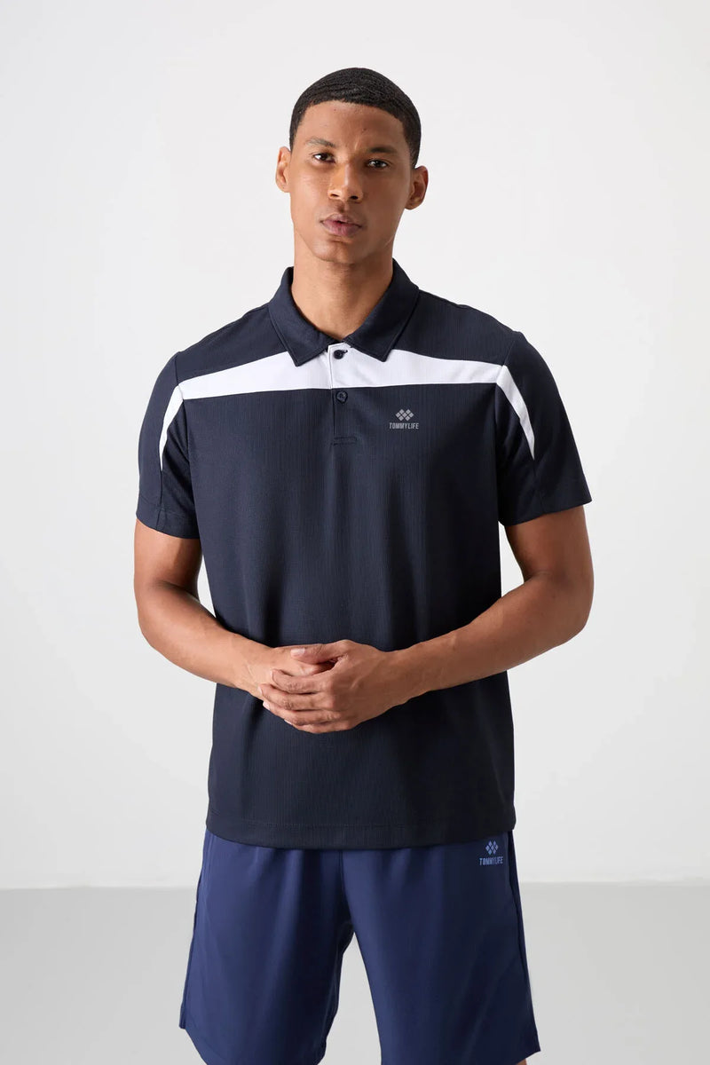 Polo homme performance respirant en polyester stretch - 88392