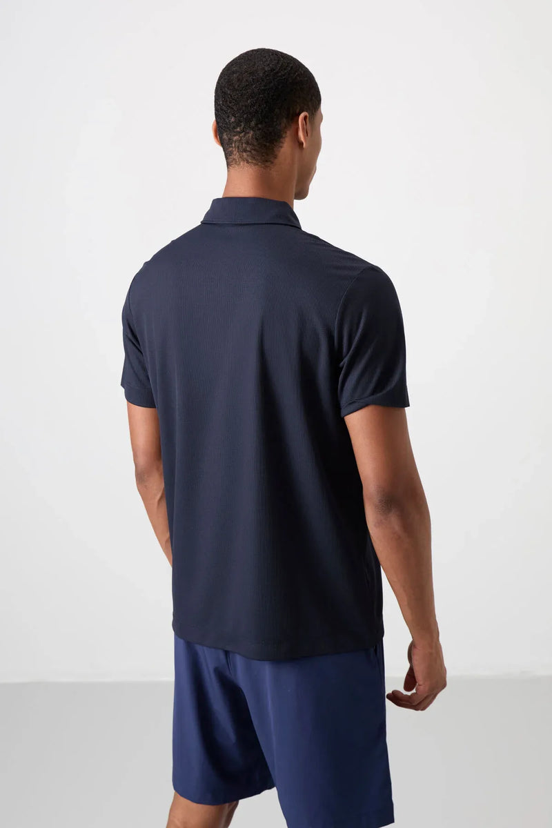 Polo homme performance respirant en polyester stretch - 88392