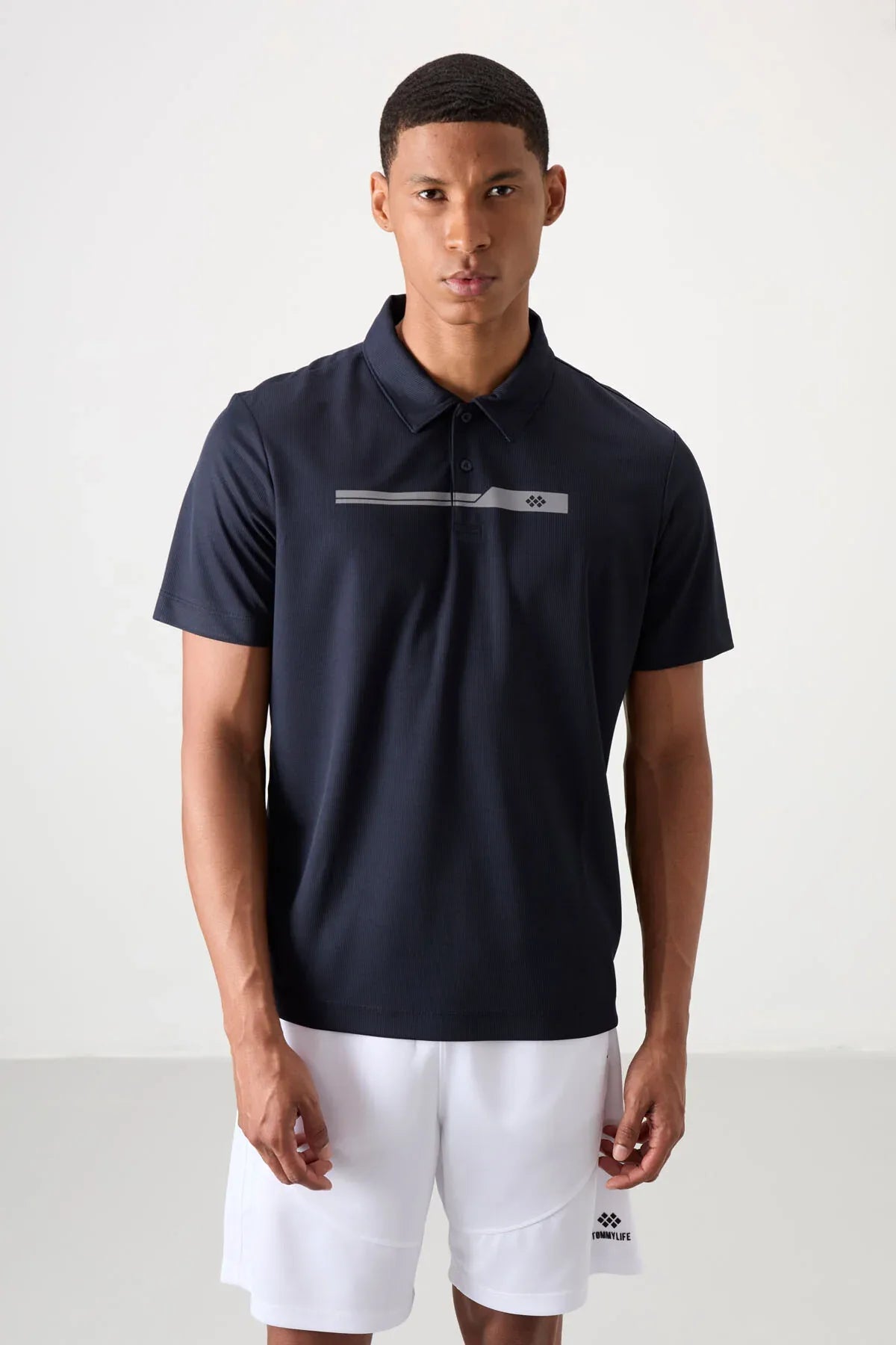 Polo homme performance respirant en polyester stretch - 88393 - Justyol