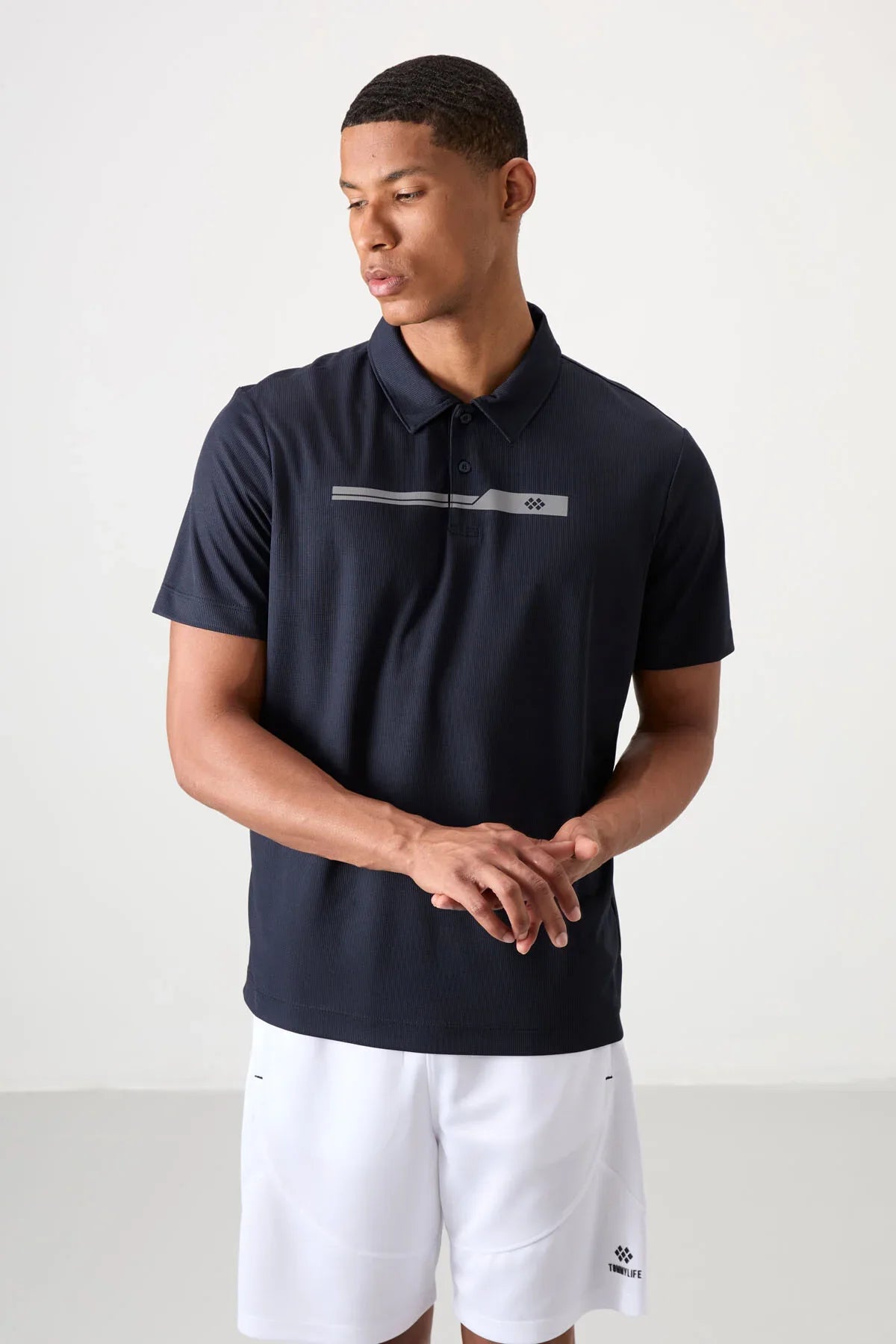 Polo homme performance respirant en polyester stretch - 88393 - Justyol