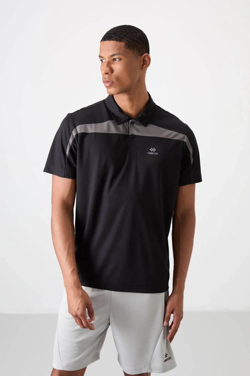 Polo homme performance respirant en polyester stretch - 88392