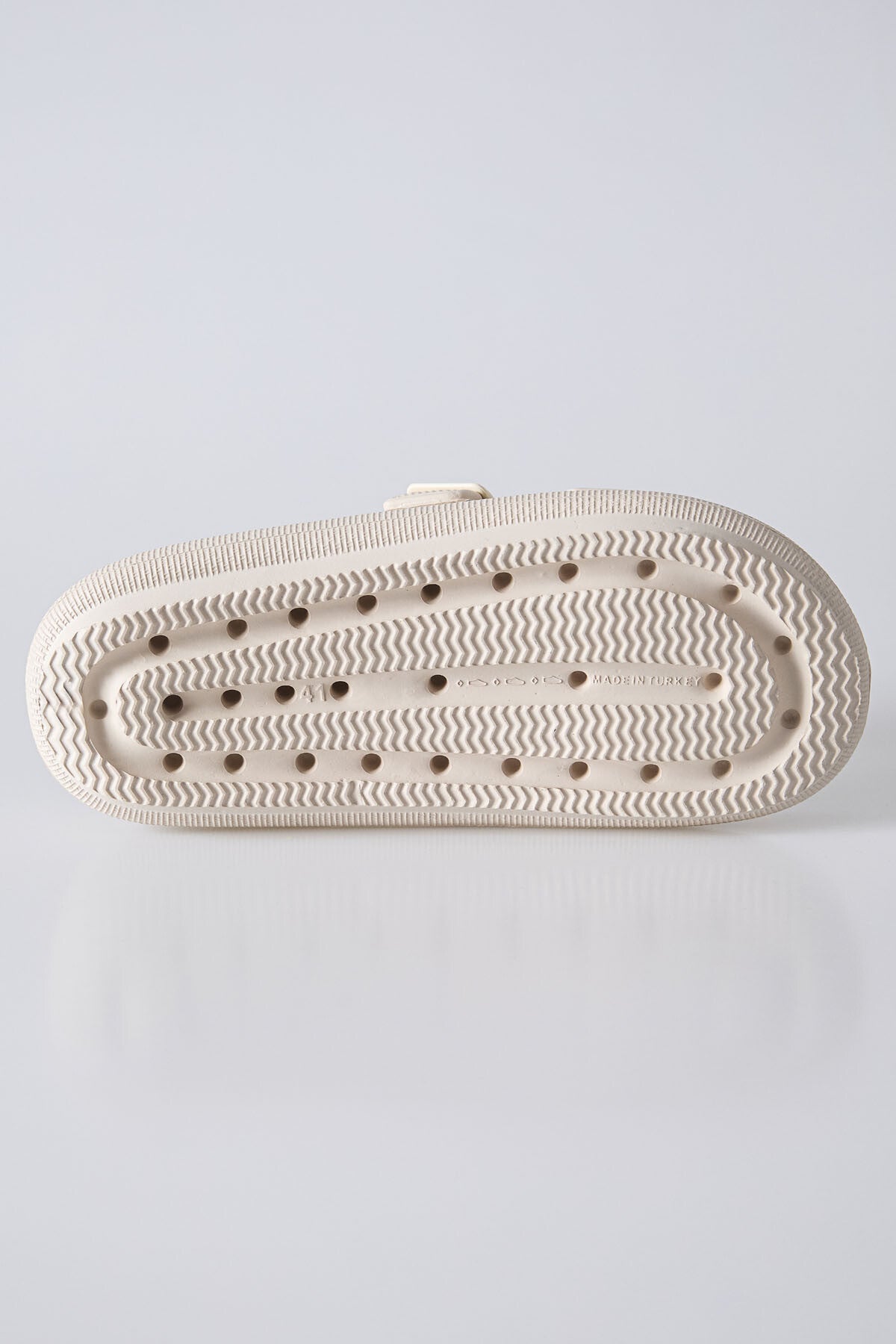 yüksek tabanli çift tokali erkek terlik - 89302 - Justyol