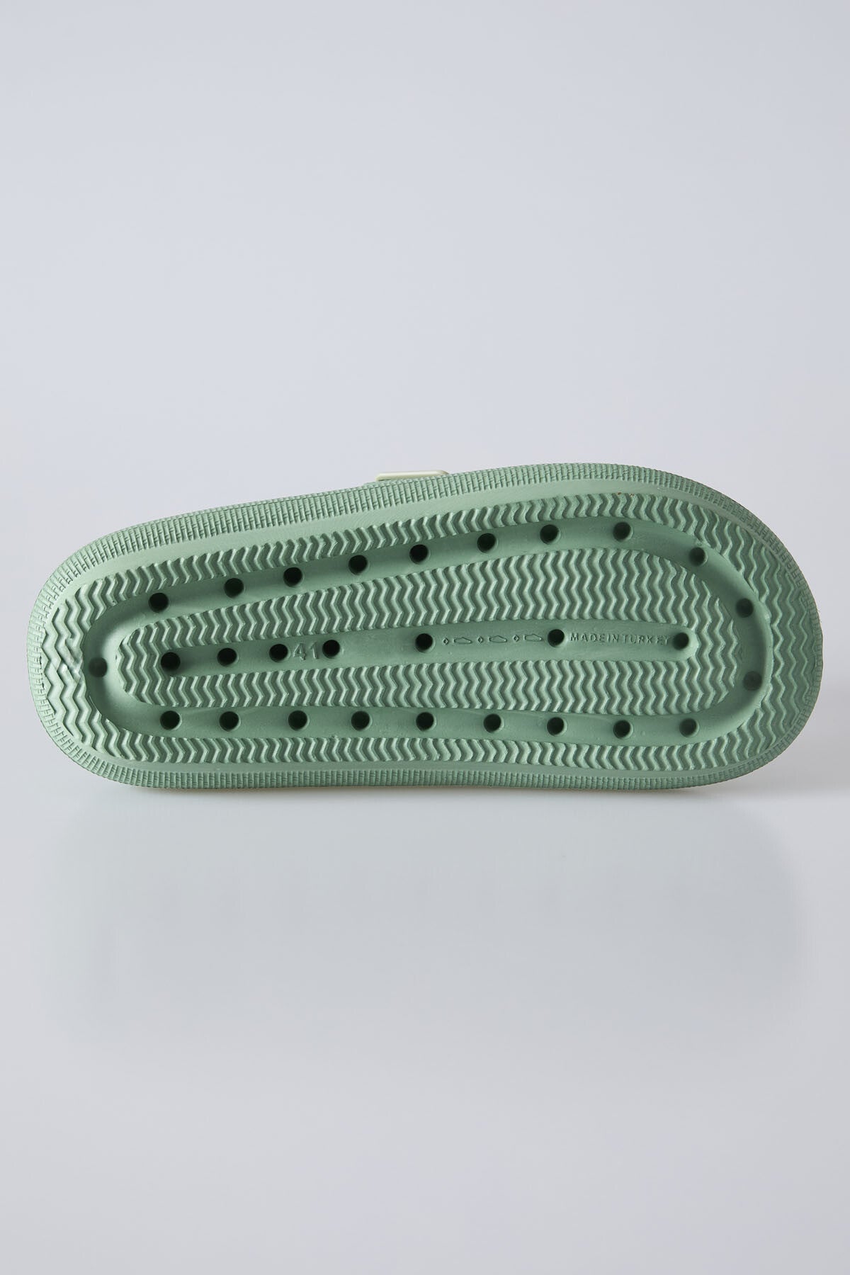 yüksek tabanli çift tokali erkek terlik - 89302 - Justyol