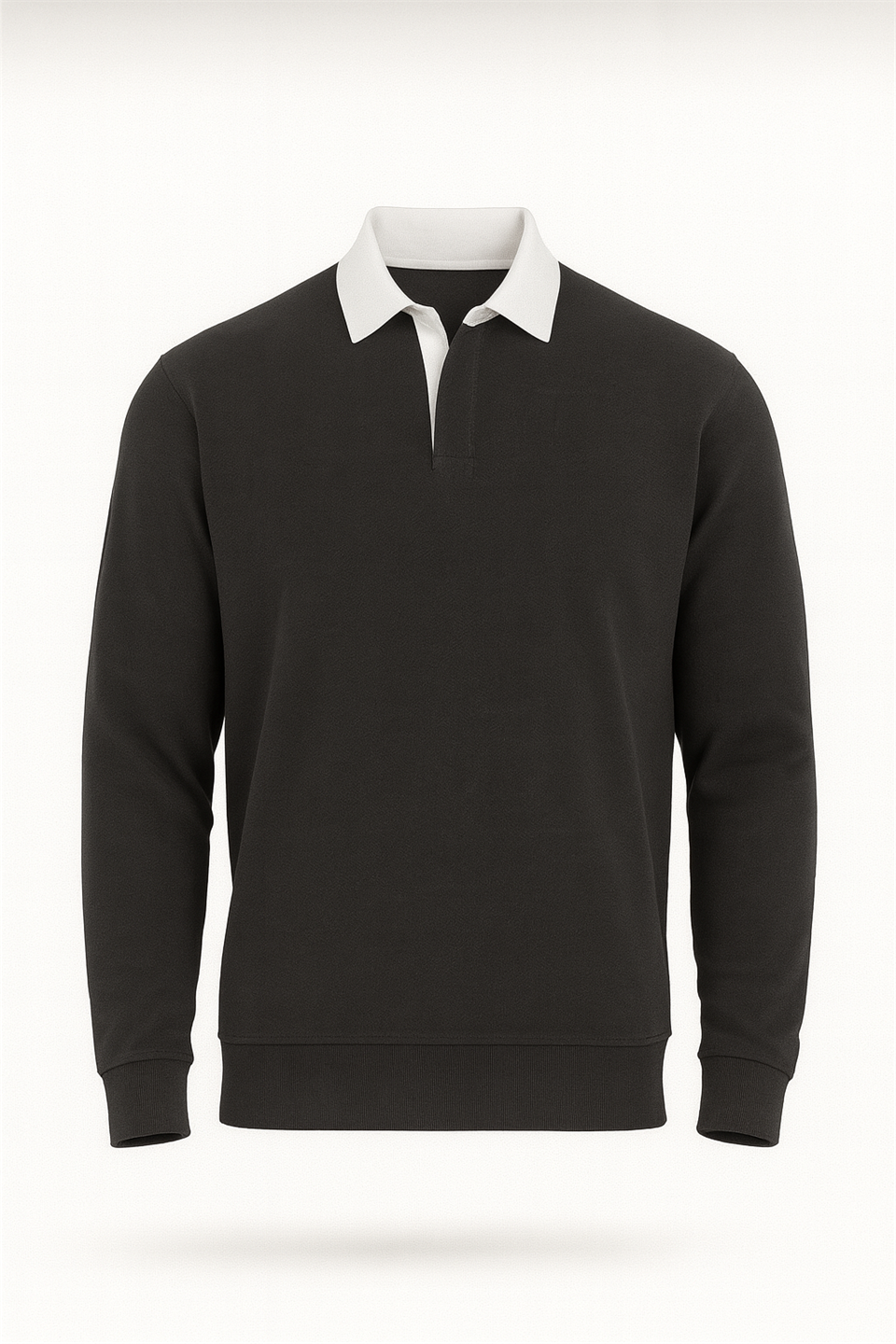 Sweat Homme Luis Col Polo en Maille Selanik