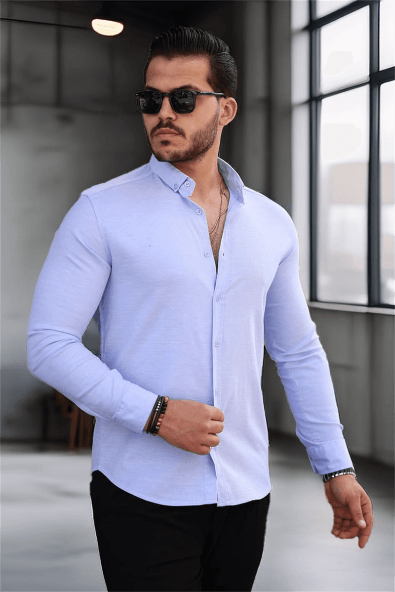 <tc>قميص رجالي كلاسيكي باكمام طويلة</tc>