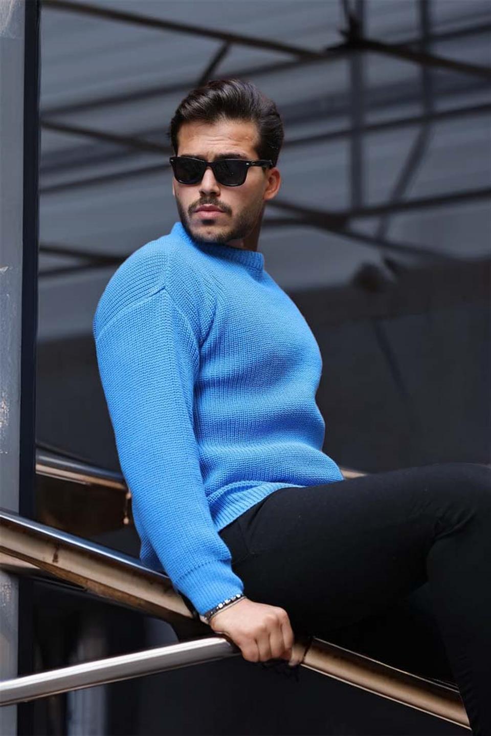 Pull Homme Pilar Maille Selanik Oversize