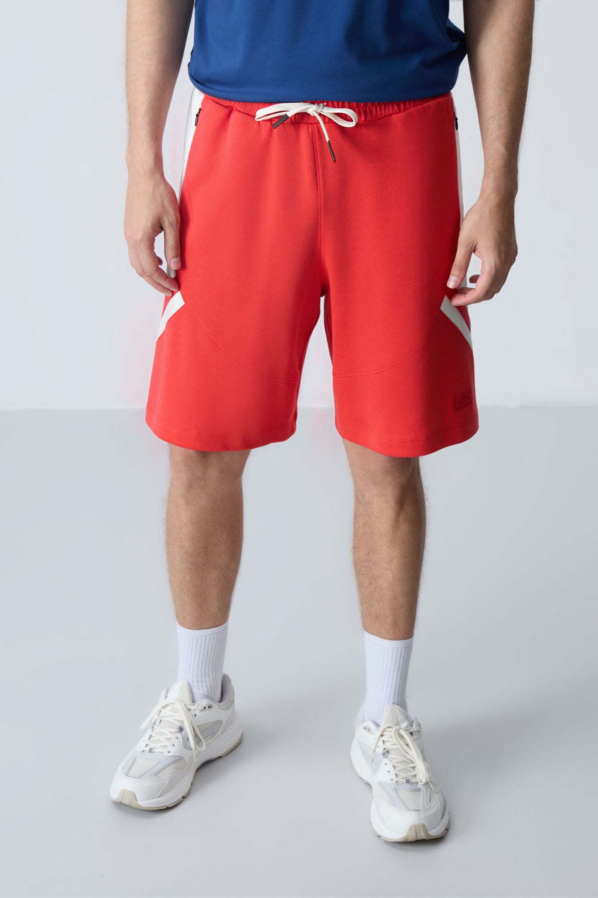 <tc>Short Basique Homme en Coton Épais à Texture Douce, Coupe Standard - 81281</tc>