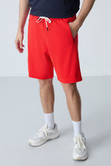 <tc>Short Basique Homme en Coton Épais à Texture Douce, Coupe Standard - 81276</tc>