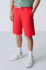 <tc>Short Basique Homme en Coton Épais à Texture Douce, Coupe Standard - 81278</tc>