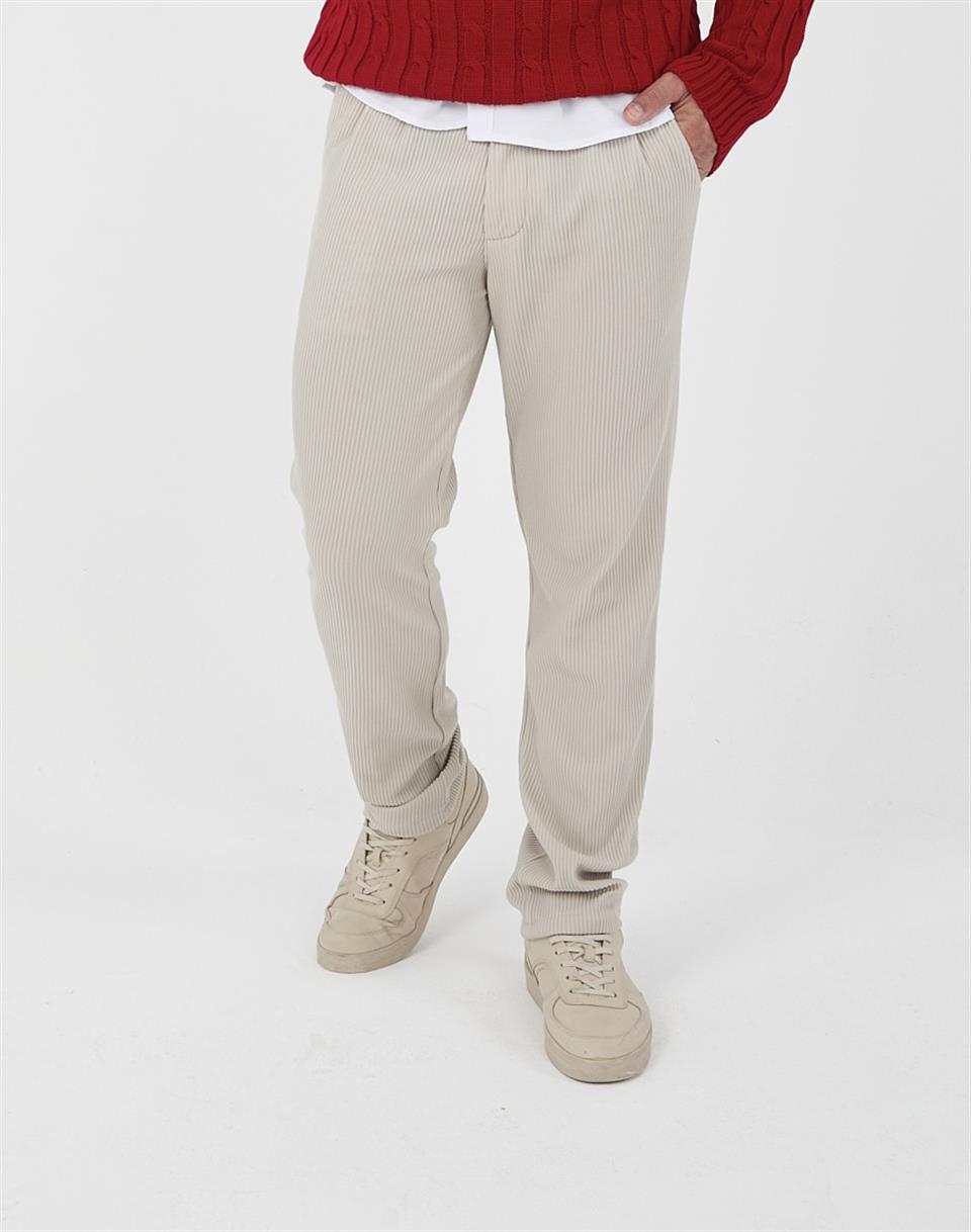 <tc>Pantalon homme baggy à côtes</tc>