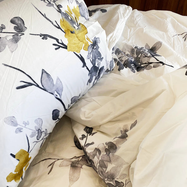 Housse parure de Lit imprimés - 4 Pièces Maison good and well