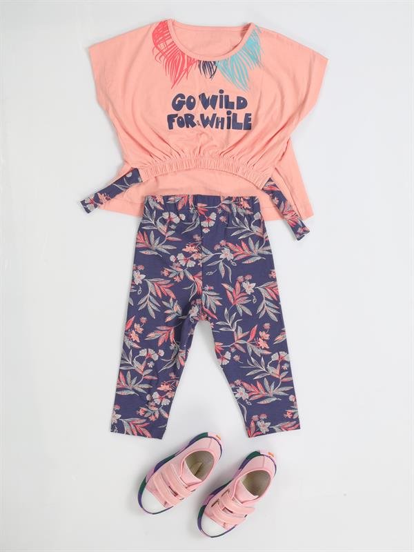 for wild çiçekli tayt takim - Justyol