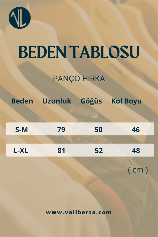 erkek düz panço hirka - Justyol