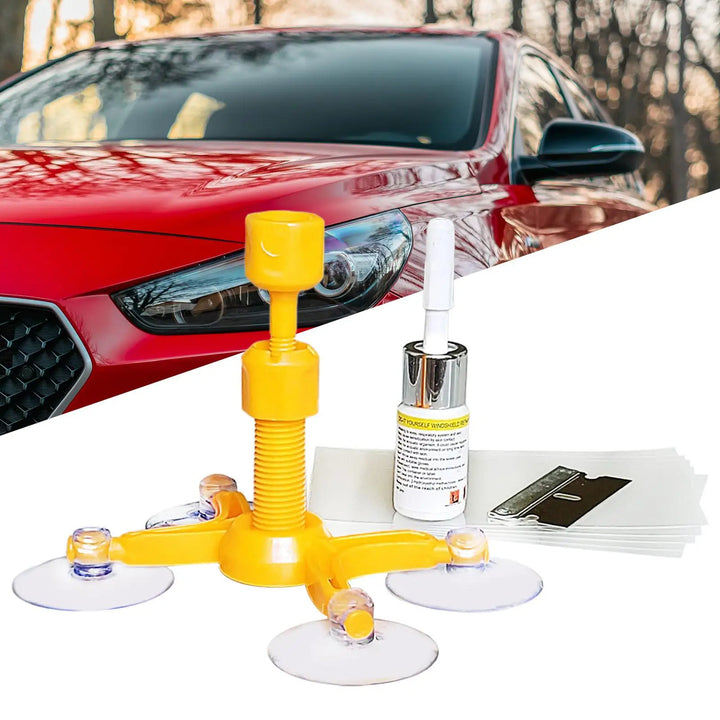 Kit Réparation Pare-Brise Voiture – Réparateur de Fissures et Impacts sur Verre