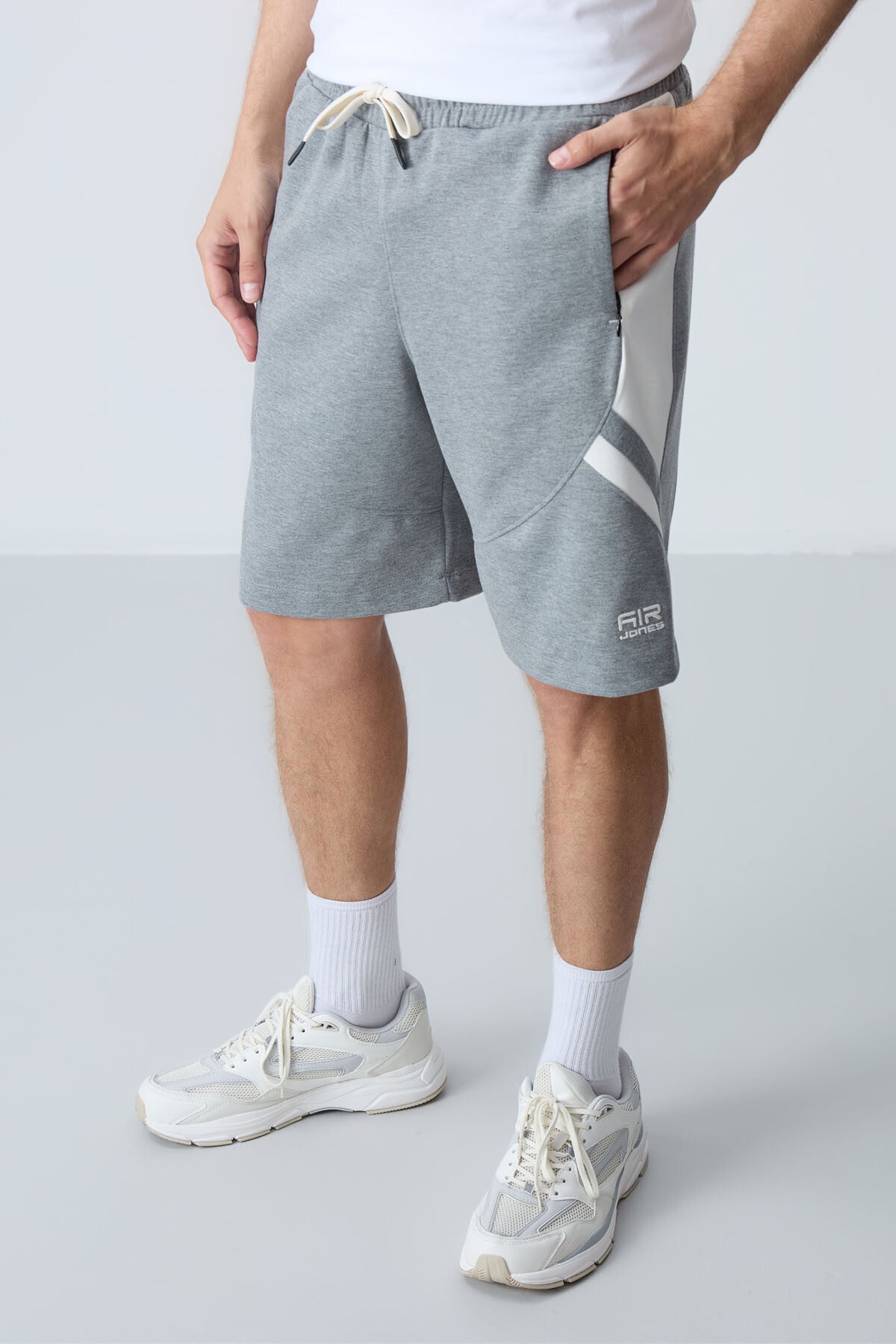 <tc>Short Basique Homme en Coton Épais à Texture Douce, Coupe Standard - 81281</tc>