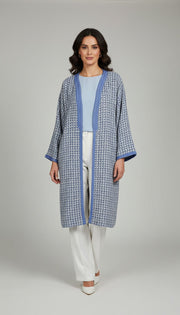 Kimono Makhzania en Tissu Chanel