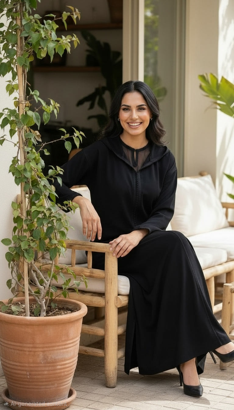 Djellaba makhzania + Qmiss