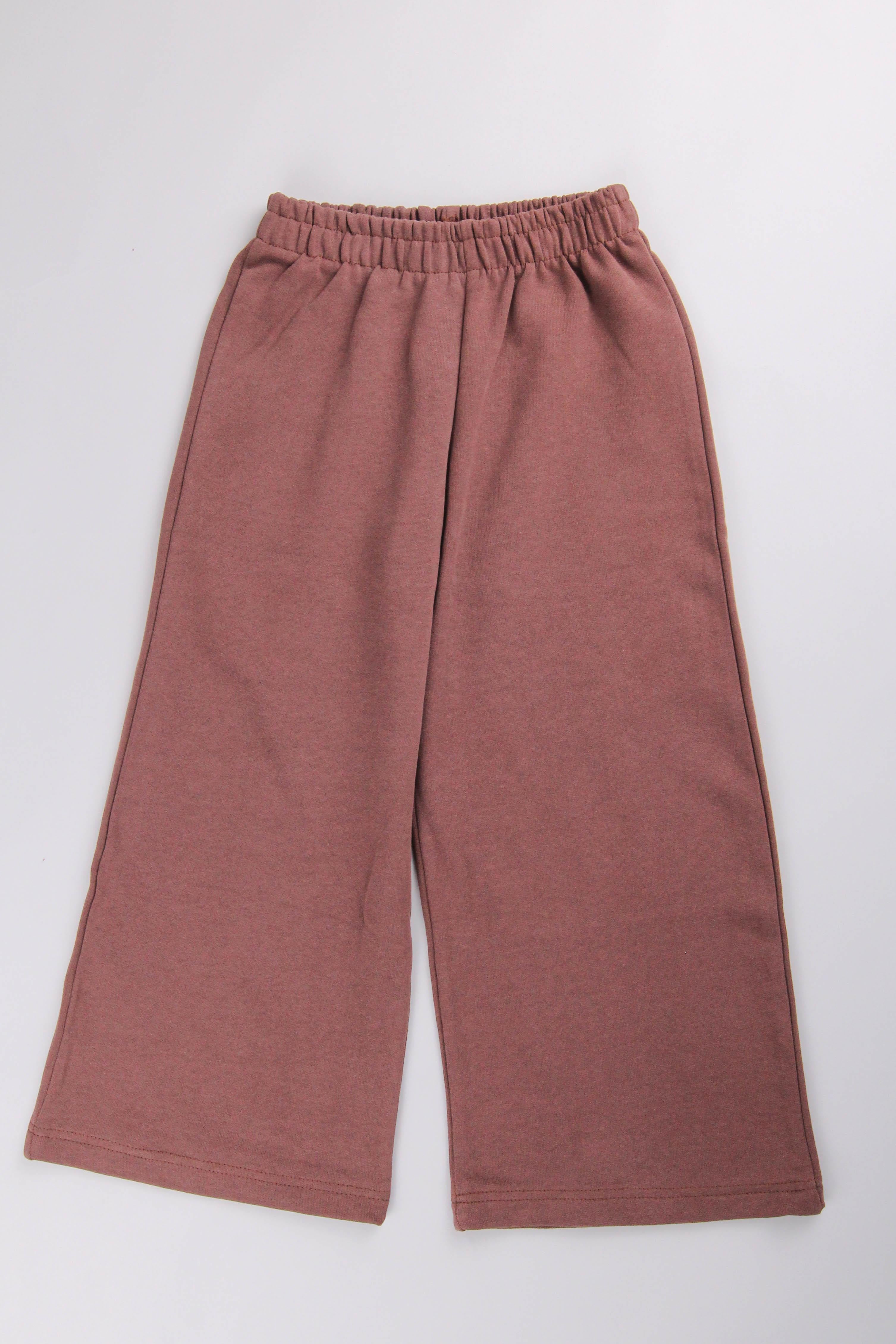 <tc>Pantalon de jogging fille à coupe large et décontractée</tc>