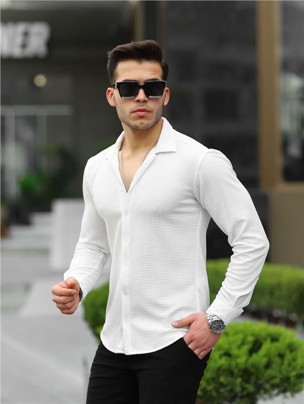 gofret desen gömlek - Justyol