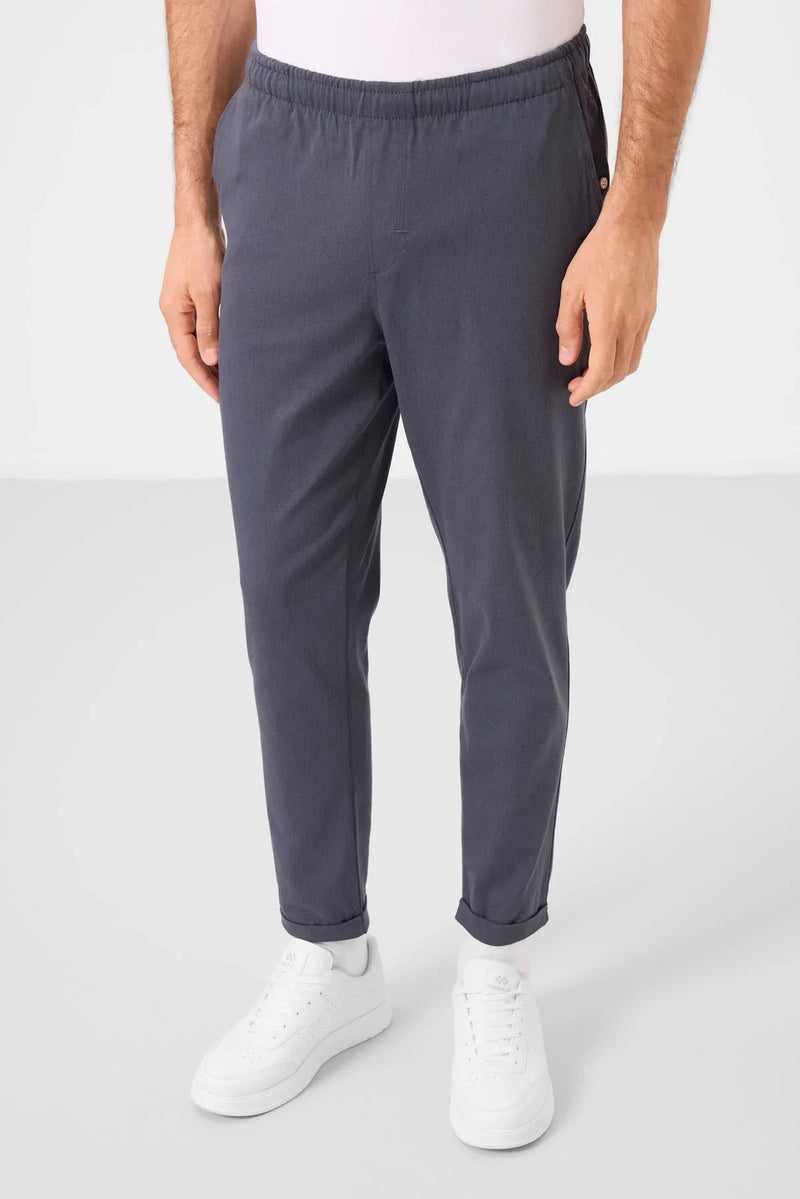 pantalon chino homme léger extensible coupe standard- 82178