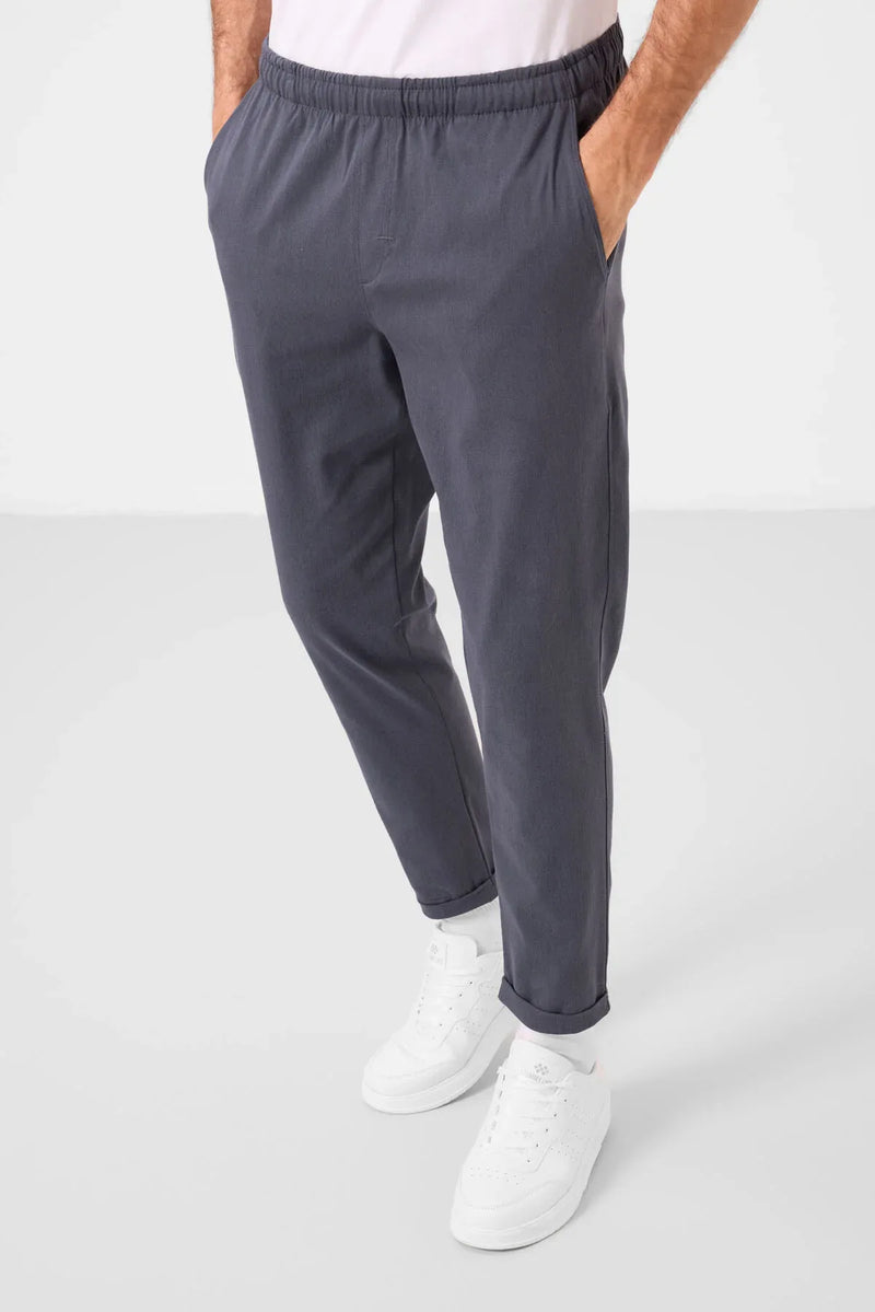 pantalon chino homme léger extensible coupe standard- 82178