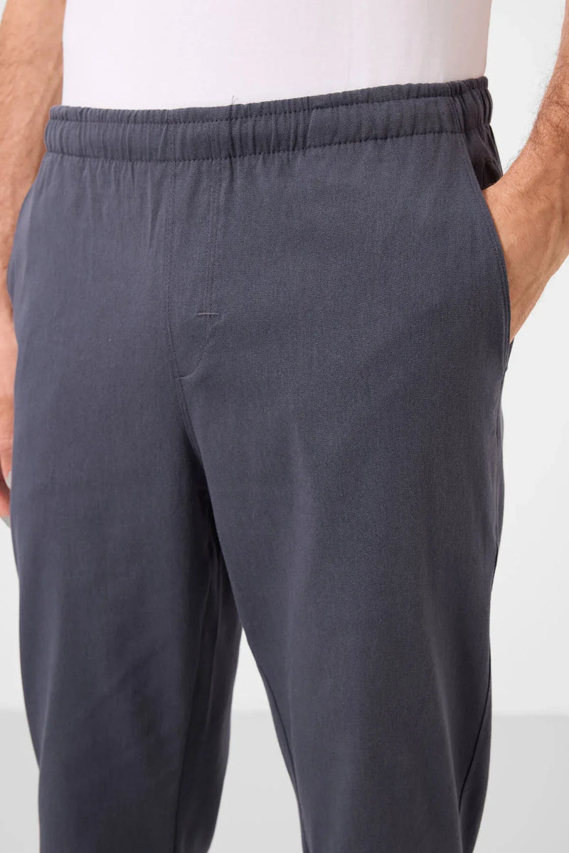 pantalon chino homme léger extensible coupe standard- 82178