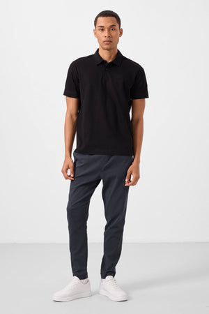 standart fit dokuma hafif esnek chino erkek pantolon - 82180 - Justyol