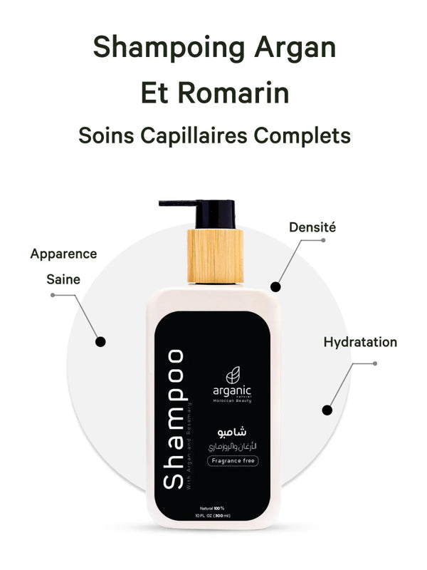 Pack de soins capillaires [Shampooing + Huile anti-chute de cheveux]