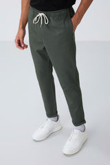 <tc>Pantalon de survêtement pour homme, coupe standard avec surface texturée - 82154</tc>