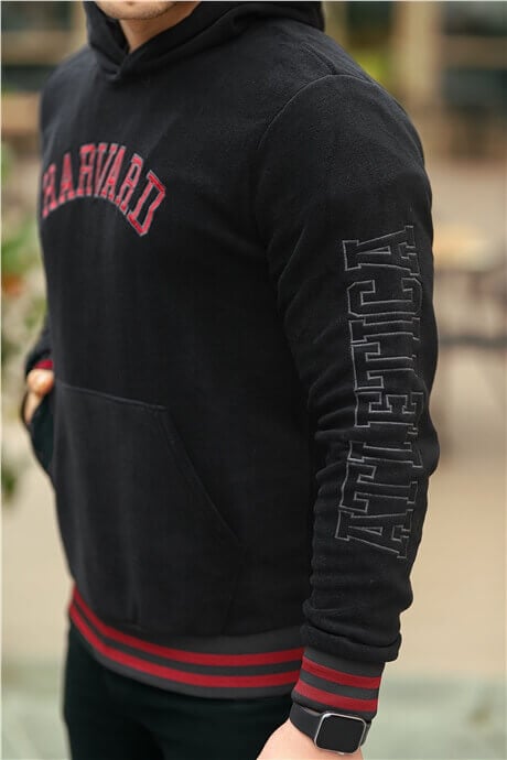 Harvard Nakışlı Polar Sweatshirt