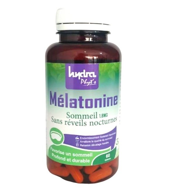 Hydra plus melatonine 60gelules