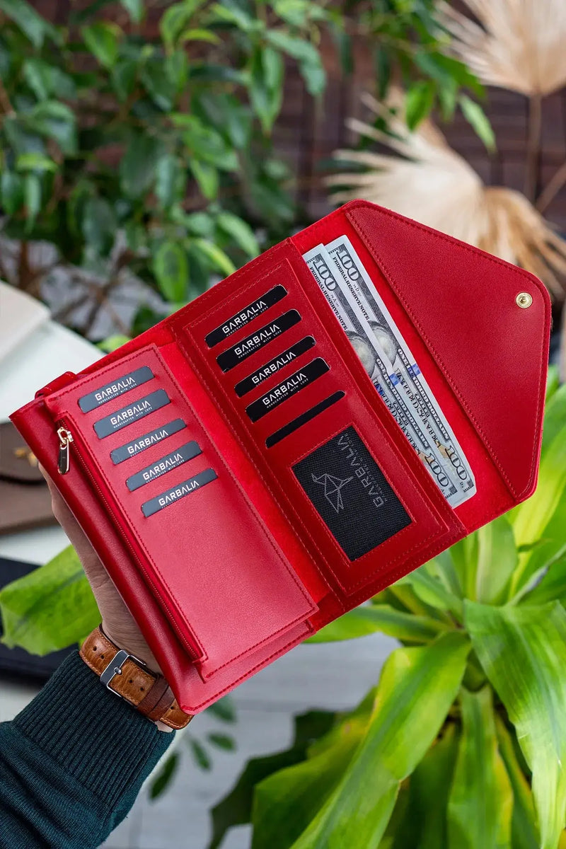 Enveloppe Téléphone et Boîtes de Pièces - Cuir Synthétique, Design Élégant et Pratique