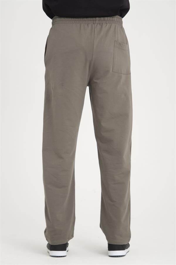 Pantalon jogger homme baggy en maille deux fils