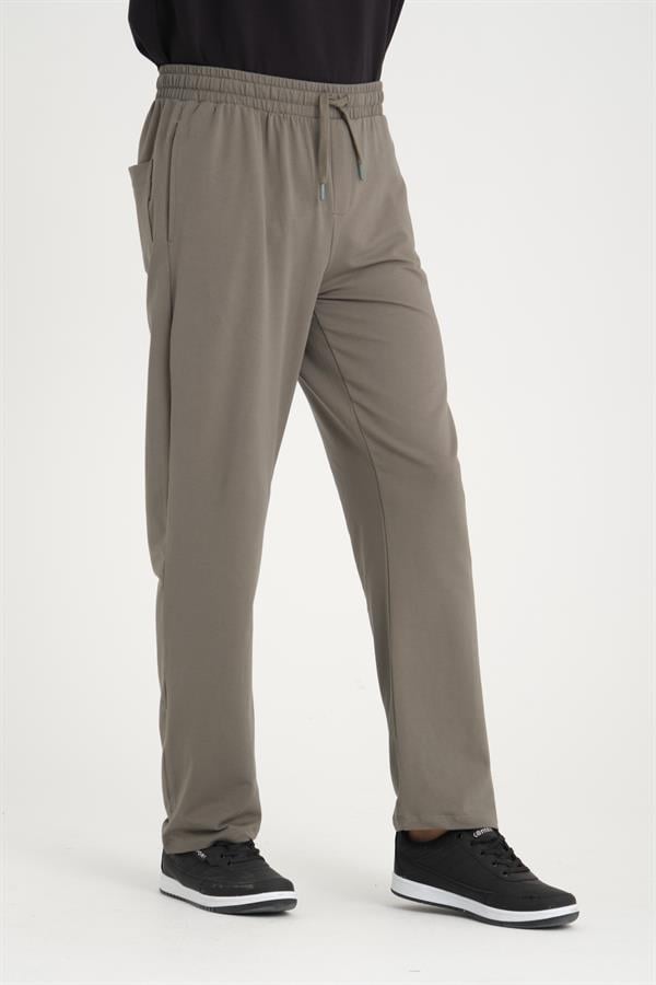 Pantalon jogger homme baggy en maille deux fils
