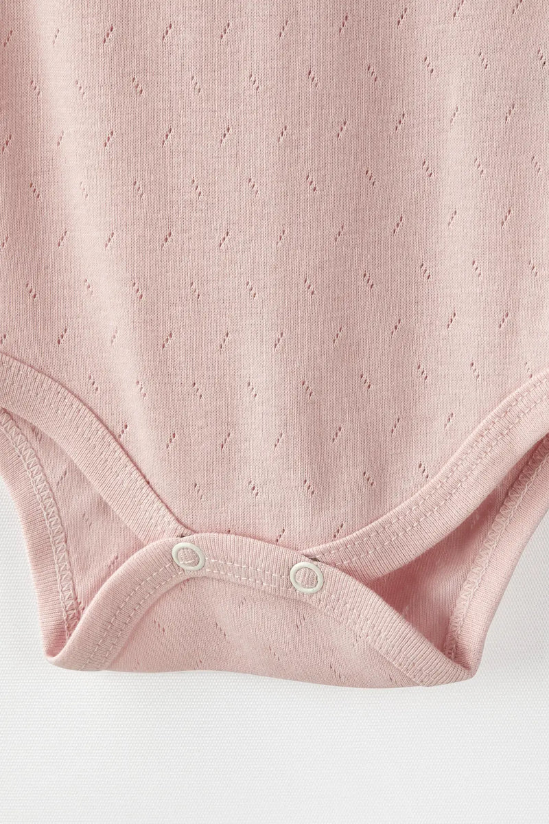 Body Débardeur Bébé Jacquard Respirant en Coton