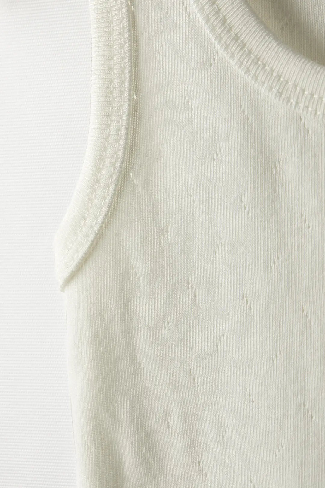 Body Débardeur Bébé Jacquard Respirant en Coton