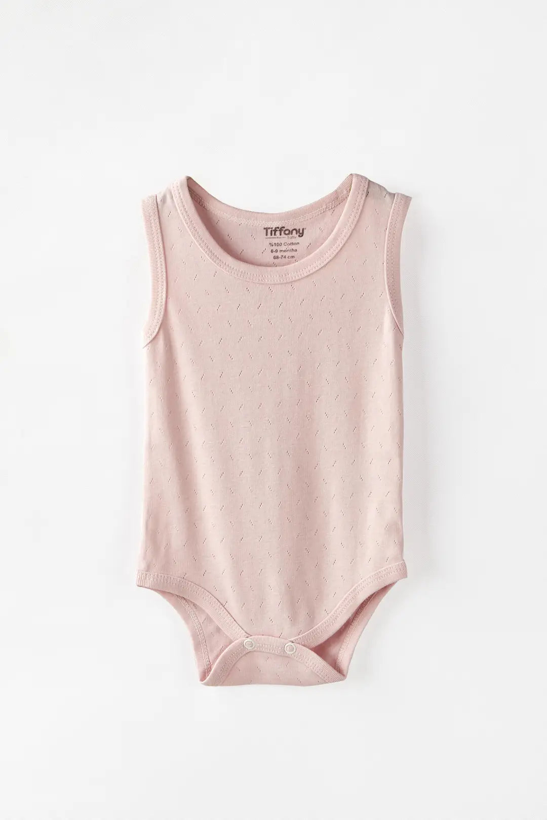 Body Débardeur Bébé Jacquard Respirant en Coton