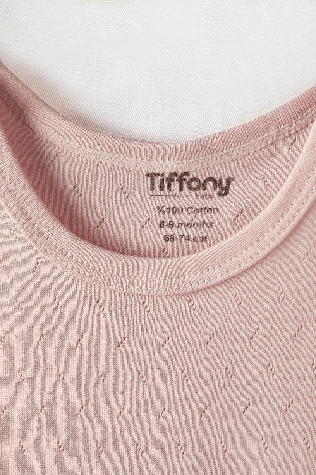 Body Débardeur Bébé Jacquard Respirant en Coton
