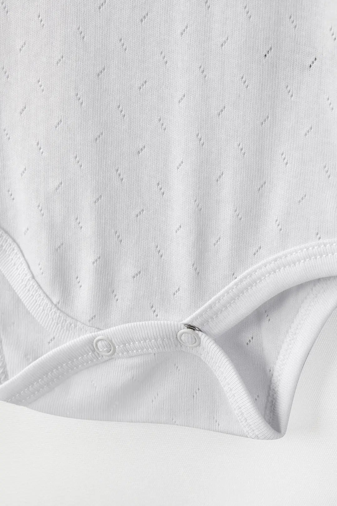 Body Débardeur Bébé Jacquard Respirant en Coton