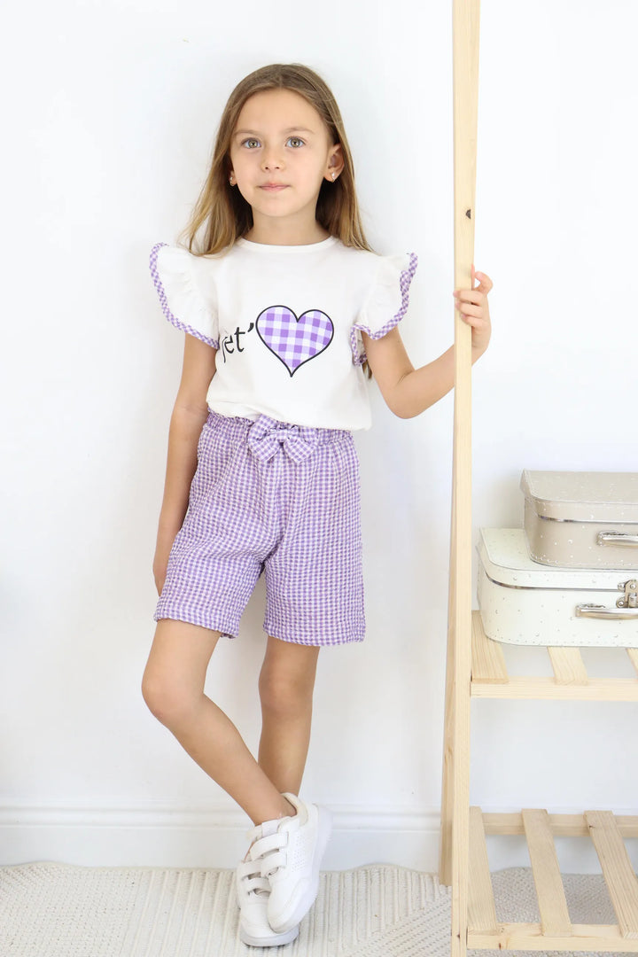 Ensemble Fille 2 Pièces Imprimé Jet Love